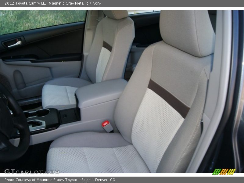 Magnetic Gray Metallic / Ivory 2012 Toyota Camry LE