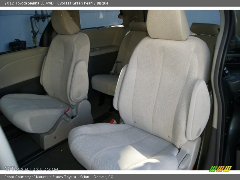 Cypress Green Pearl / Bisque 2012 Toyota Sienna LE AWD