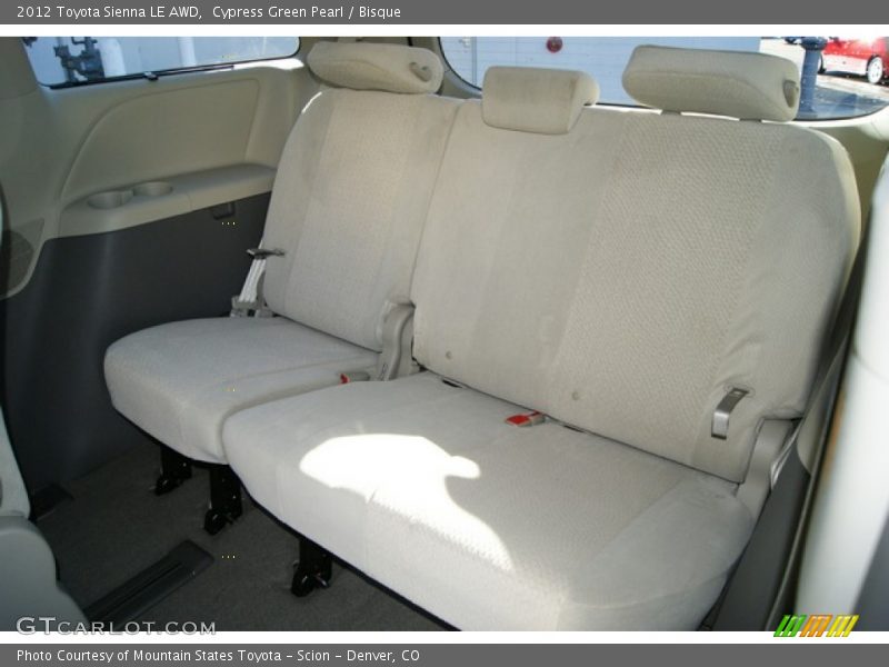 Cypress Green Pearl / Bisque 2012 Toyota Sienna LE AWD