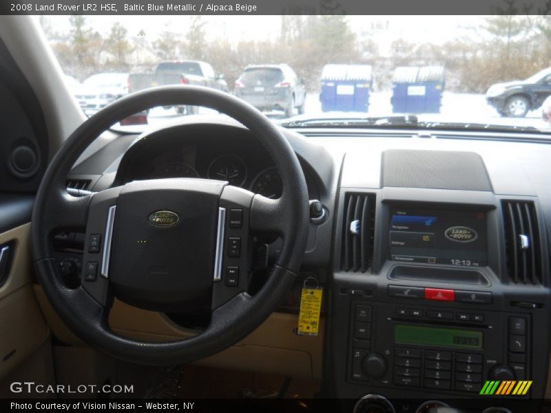 Baltic Blue Metallic / Alpaca Beige 2008 Land Rover LR2 HSE