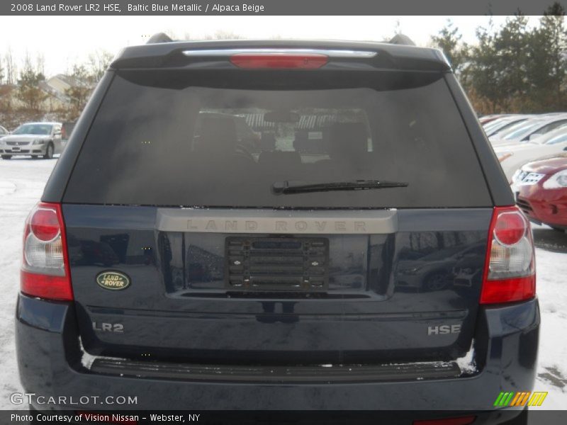 Baltic Blue Metallic / Alpaca Beige 2008 Land Rover LR2 HSE