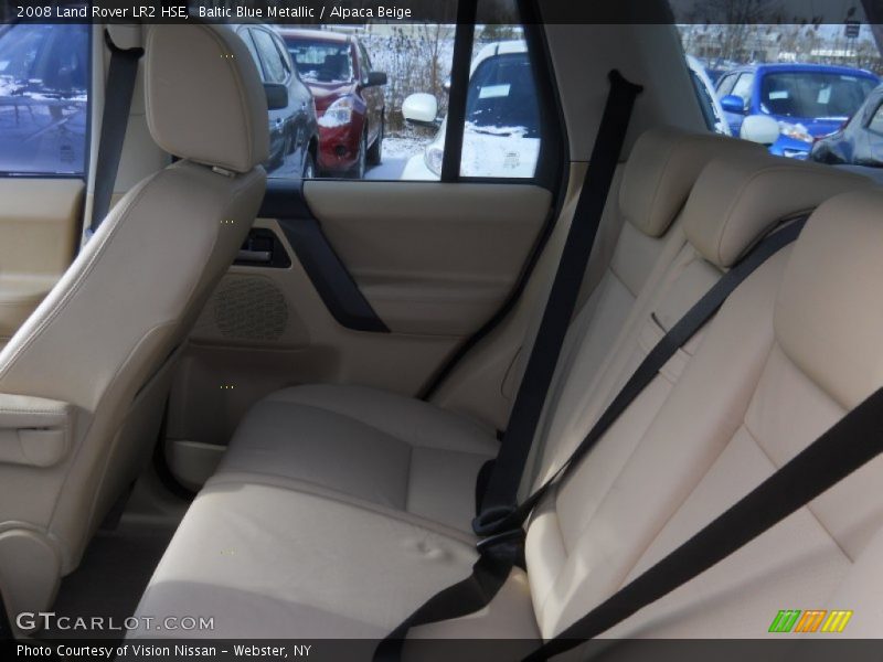 Baltic Blue Metallic / Alpaca Beige 2008 Land Rover LR2 HSE