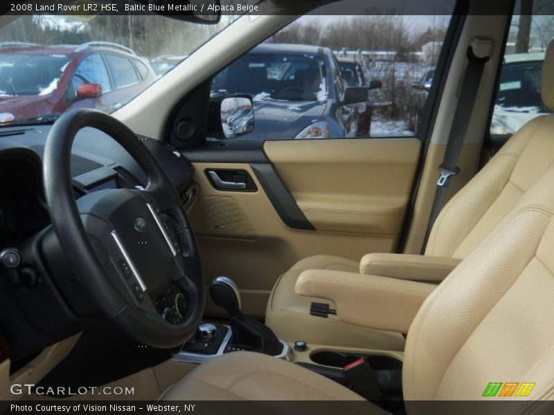 Baltic Blue Metallic / Alpaca Beige 2008 Land Rover LR2 HSE