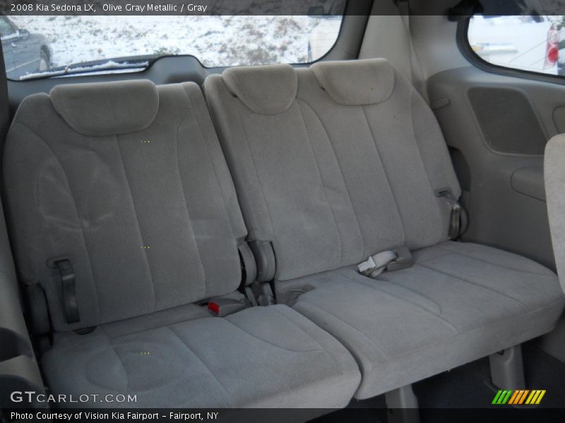 Olive Gray Metallic / Gray 2008 Kia Sedona LX