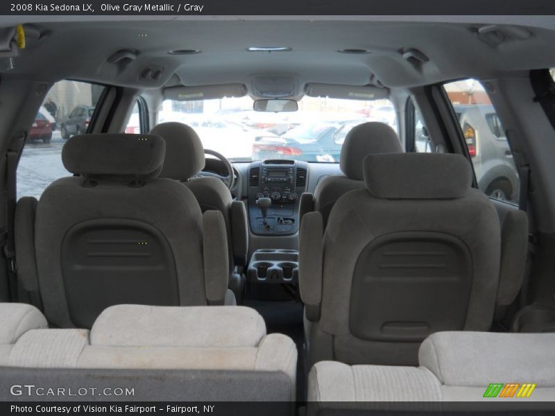 Olive Gray Metallic / Gray 2008 Kia Sedona LX