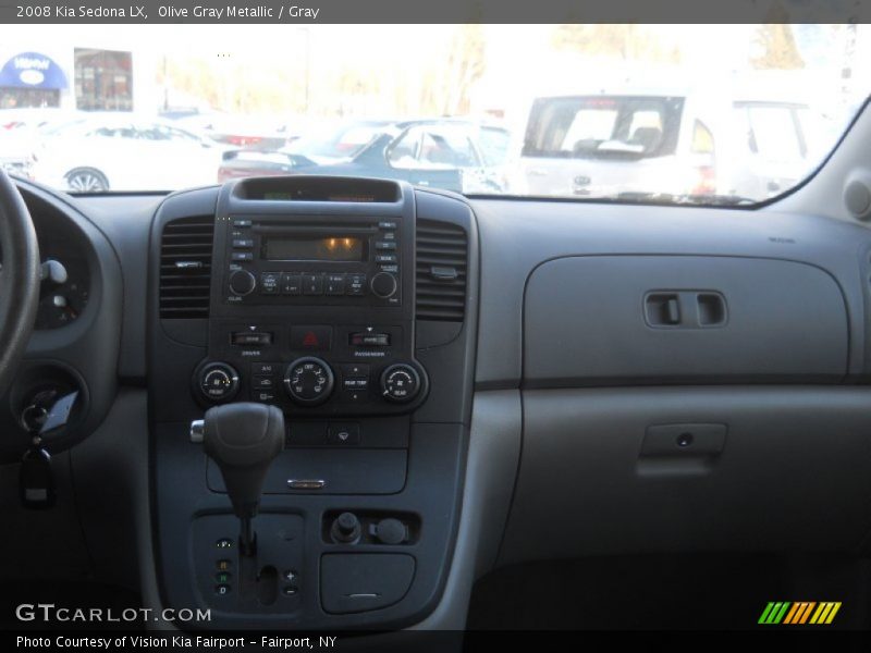 Olive Gray Metallic / Gray 2008 Kia Sedona LX