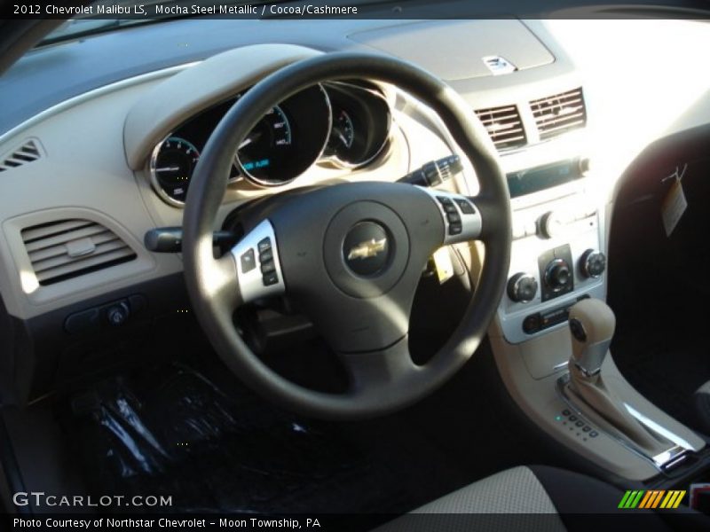 Mocha Steel Metallic / Cocoa/Cashmere 2012 Chevrolet Malibu LS