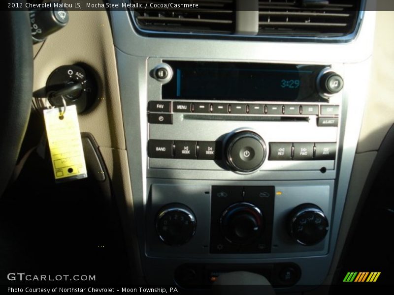 Mocha Steel Metallic / Cocoa/Cashmere 2012 Chevrolet Malibu LS