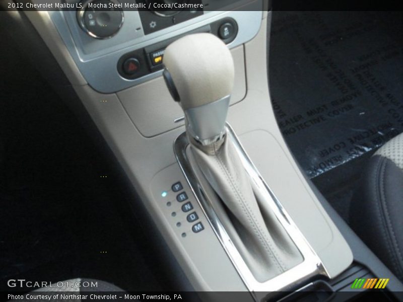 Mocha Steel Metallic / Cocoa/Cashmere 2012 Chevrolet Malibu LS