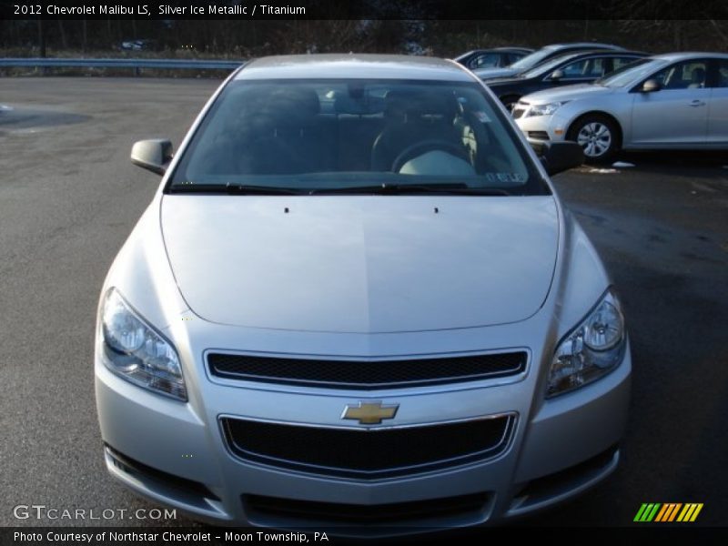 Silver Ice Metallic / Titanium 2012 Chevrolet Malibu LS