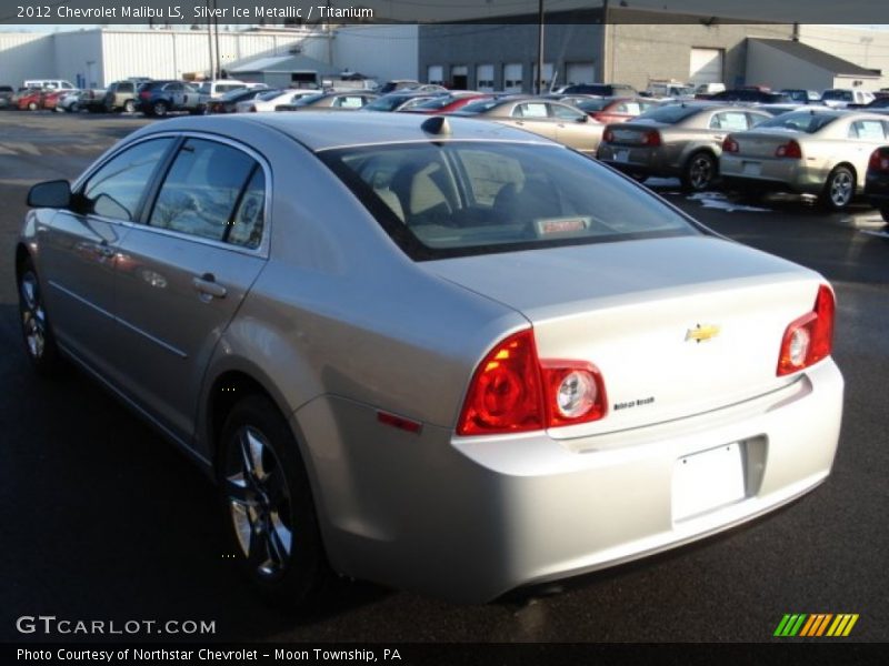 Silver Ice Metallic / Titanium 2012 Chevrolet Malibu LS