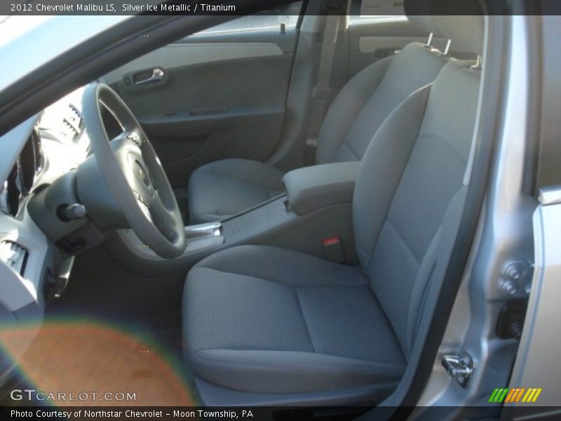 Silver Ice Metallic / Titanium 2012 Chevrolet Malibu LS
