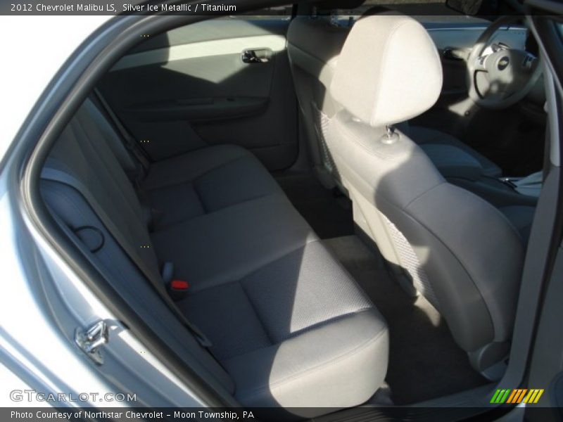 Silver Ice Metallic / Titanium 2012 Chevrolet Malibu LS