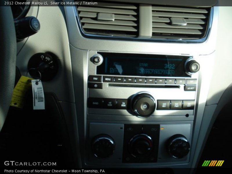 Silver Ice Metallic / Titanium 2012 Chevrolet Malibu LS