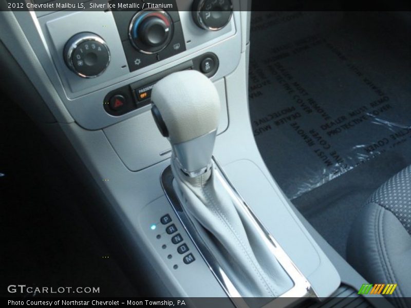 Silver Ice Metallic / Titanium 2012 Chevrolet Malibu LS