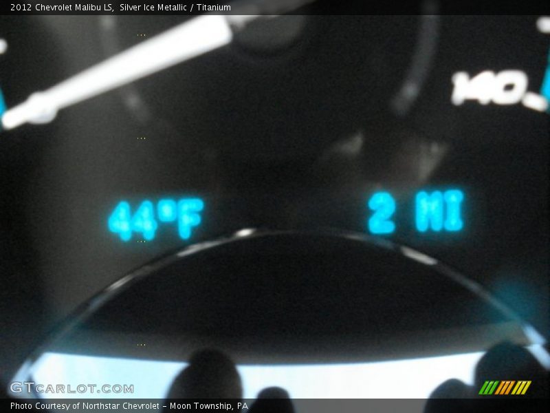 Silver Ice Metallic / Titanium 2012 Chevrolet Malibu LS
