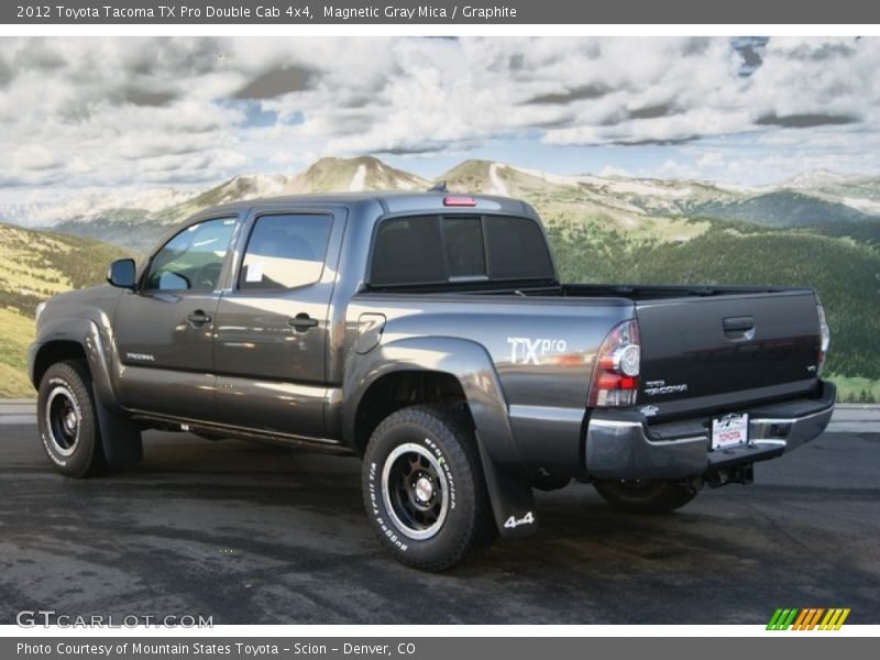  2012 Tacoma TX Pro Double Cab 4x4 Magnetic Gray Mica