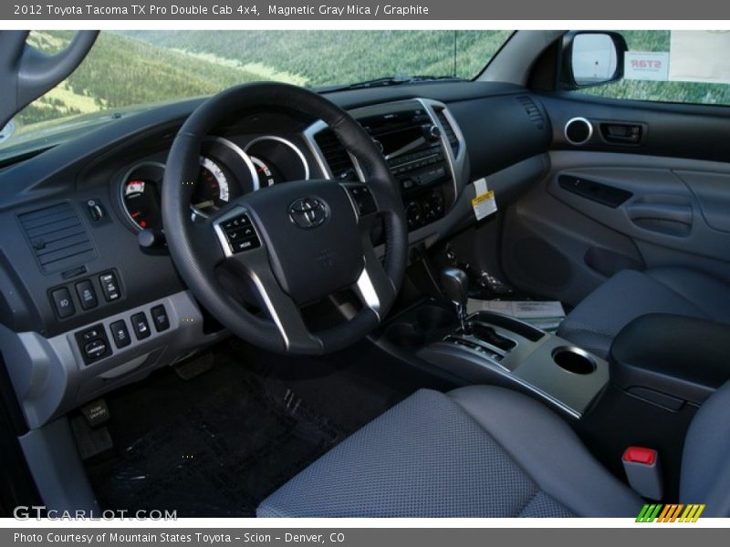 Magnetic Gray Mica / Graphite 2012 Toyota Tacoma TX Pro Double Cab 4x4