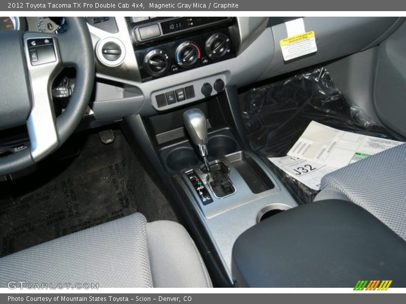 Magnetic Gray Mica / Graphite 2012 Toyota Tacoma TX Pro Double Cab 4x4