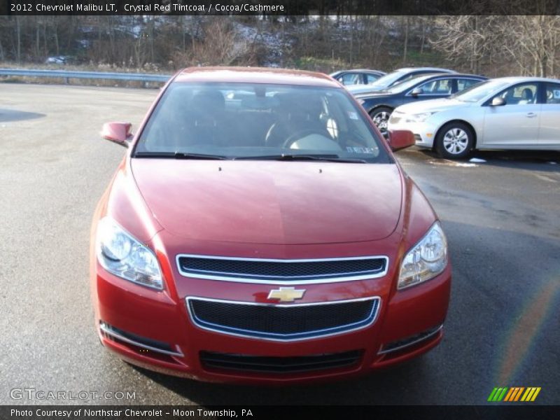 Crystal Red Tintcoat / Cocoa/Cashmere 2012 Chevrolet Malibu LT