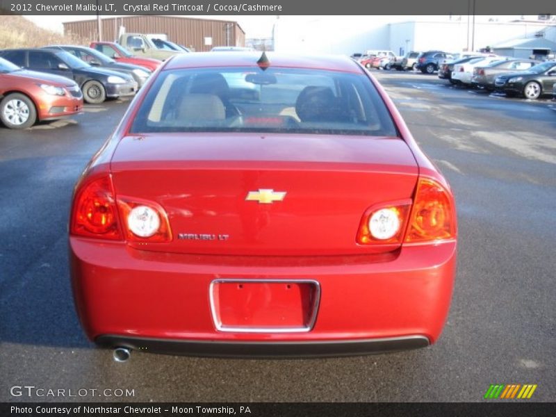 Crystal Red Tintcoat / Cocoa/Cashmere 2012 Chevrolet Malibu LT