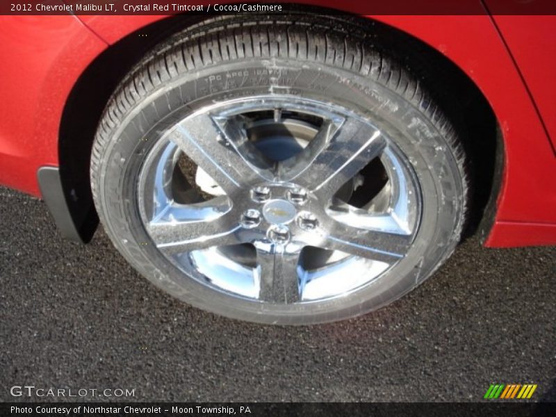 Crystal Red Tintcoat / Cocoa/Cashmere 2012 Chevrolet Malibu LT