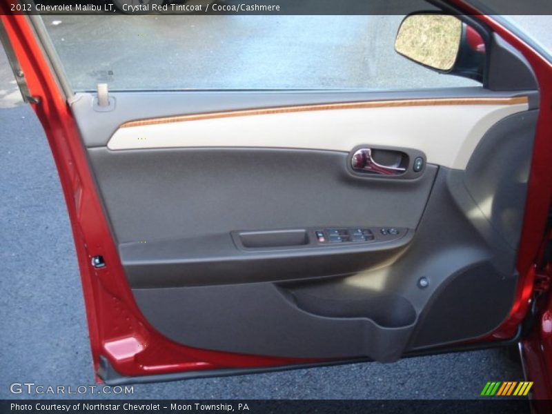 Crystal Red Tintcoat / Cocoa/Cashmere 2012 Chevrolet Malibu LT