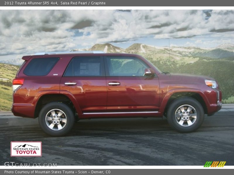 Salsa Red Pearl / Graphite 2012 Toyota 4Runner SR5 4x4