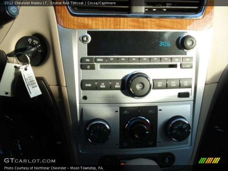 Crystal Red Tintcoat / Cocoa/Cashmere 2012 Chevrolet Malibu LT
