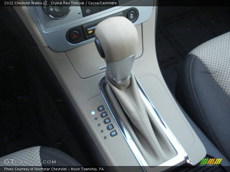Crystal Red Tintcoat / Cocoa/Cashmere 2012 Chevrolet Malibu LT