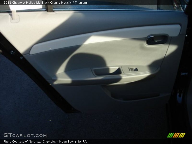 Black Granite Metallic / Titanium 2012 Chevrolet Malibu LS