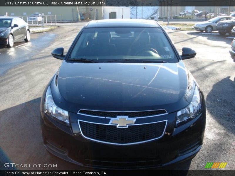 Black Granite Metallic / Jet Black 2012 Chevrolet Cruze LT
