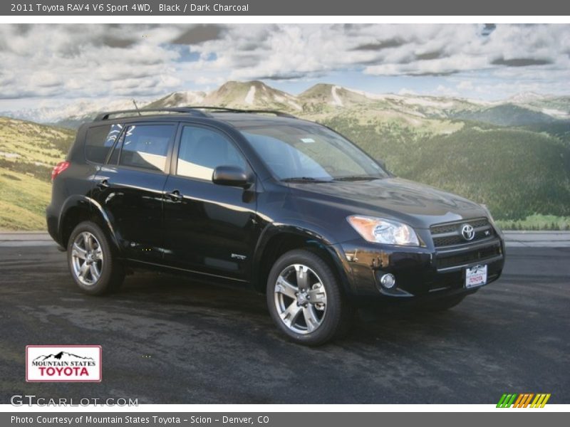 Black / Dark Charcoal 2011 Toyota RAV4 V6 Sport 4WD