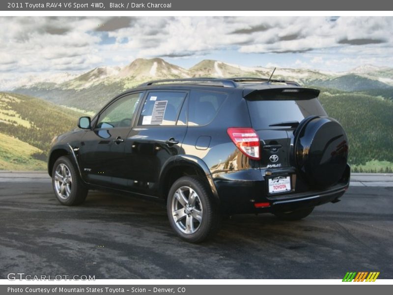 Black / Dark Charcoal 2011 Toyota RAV4 V6 Sport 4WD