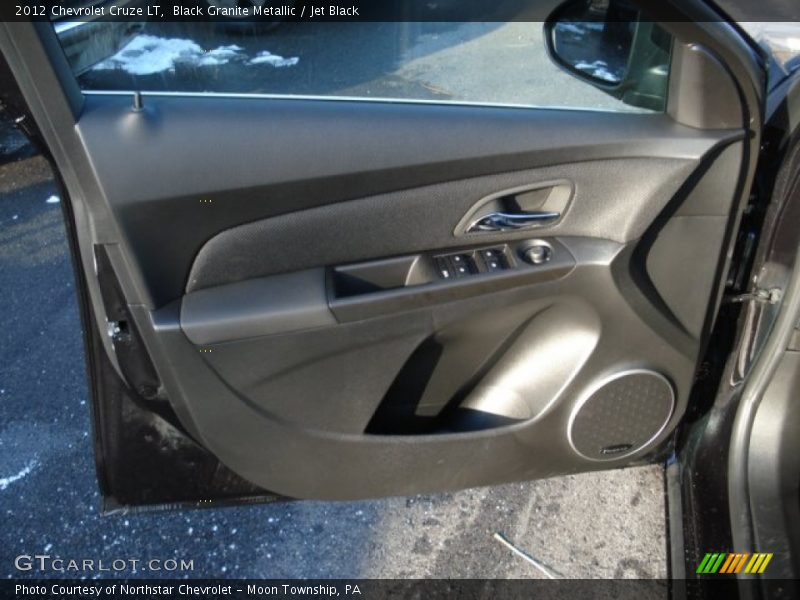 Black Granite Metallic / Jet Black 2012 Chevrolet Cruze LT