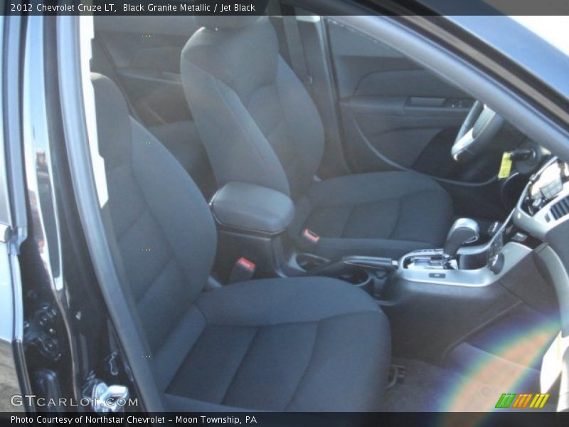 Black Granite Metallic / Jet Black 2012 Chevrolet Cruze LT