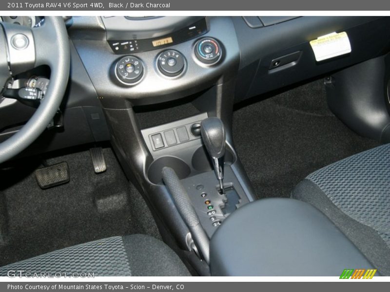 Black / Dark Charcoal 2011 Toyota RAV4 V6 Sport 4WD
