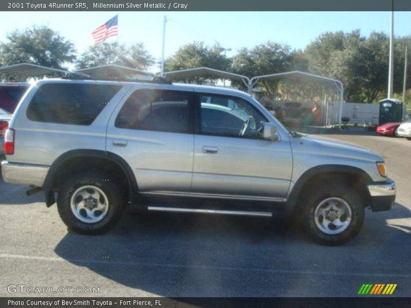 Millennium Silver Metallic / Gray 2001 Toyota 4Runner SR5