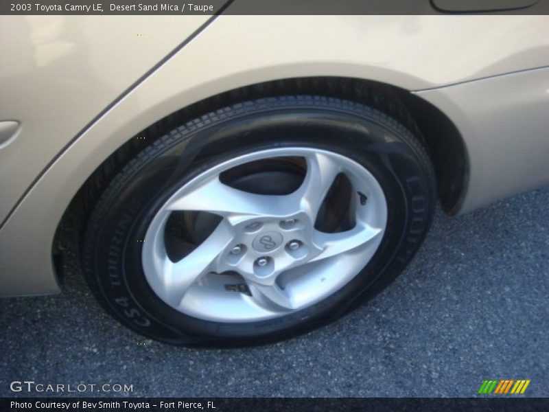 Desert Sand Mica / Taupe 2003 Toyota Camry LE