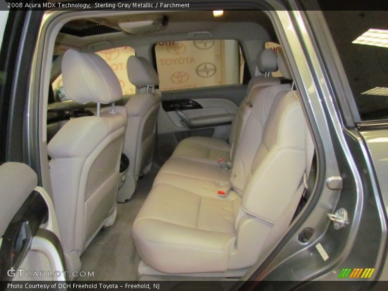 Sterling Gray Metallic / Parchment 2008 Acura MDX Technology