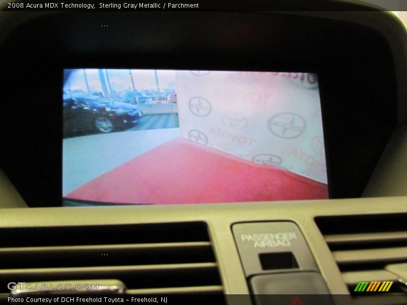 Sterling Gray Metallic / Parchment 2008 Acura MDX Technology