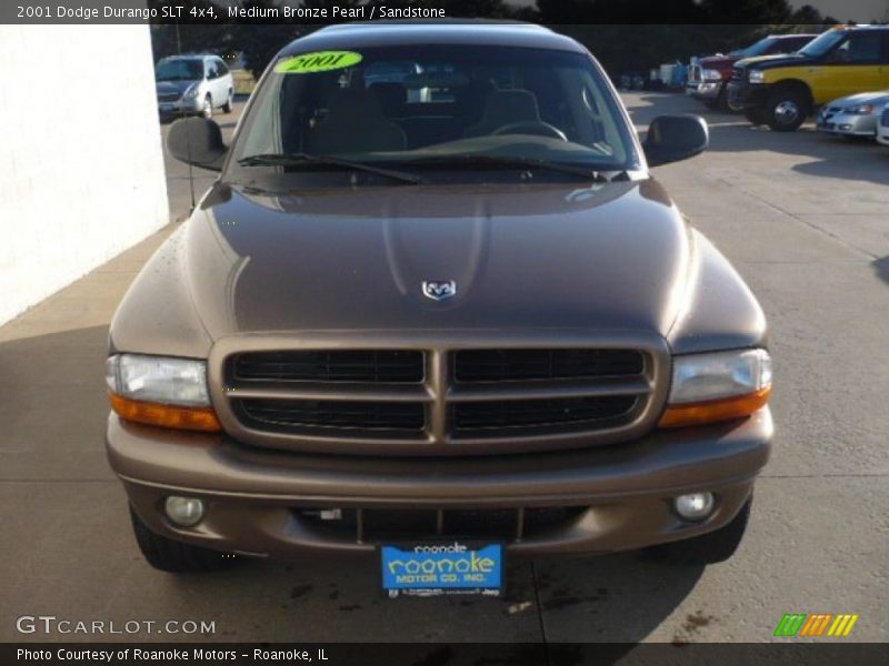 Medium Bronze Pearl / Sandstone 2001 Dodge Durango SLT 4x4