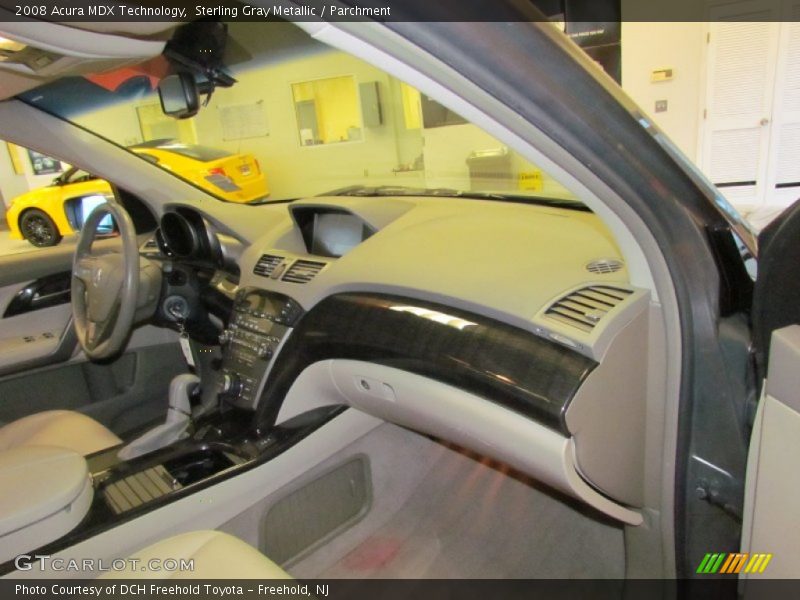 Sterling Gray Metallic / Parchment 2008 Acura MDX Technology