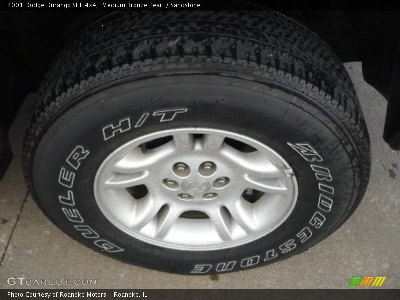 Medium Bronze Pearl / Sandstone 2001 Dodge Durango SLT 4x4