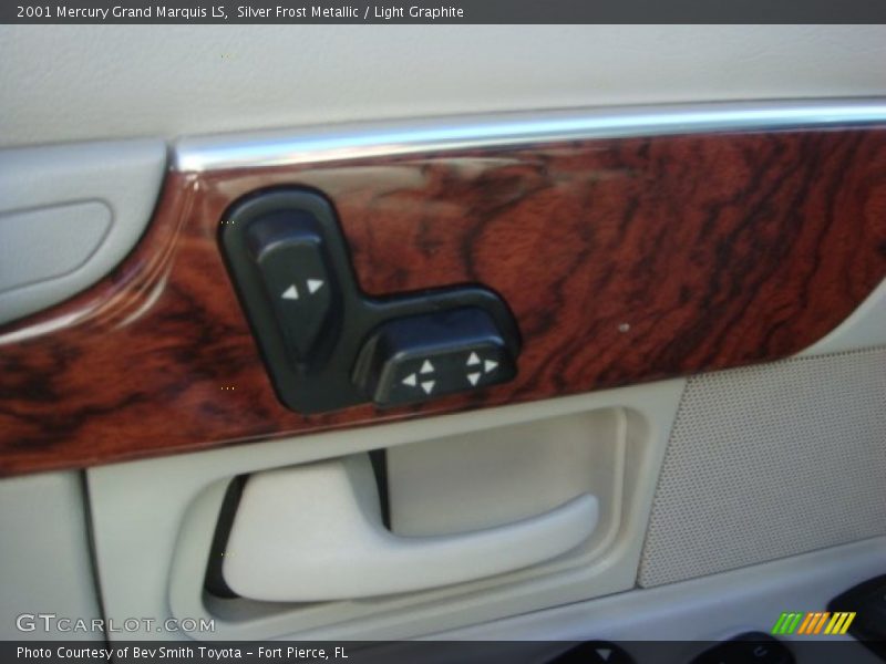 Silver Frost Metallic / Light Graphite 2001 Mercury Grand Marquis LS