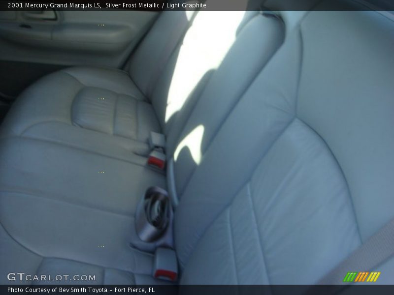 Silver Frost Metallic / Light Graphite 2001 Mercury Grand Marquis LS