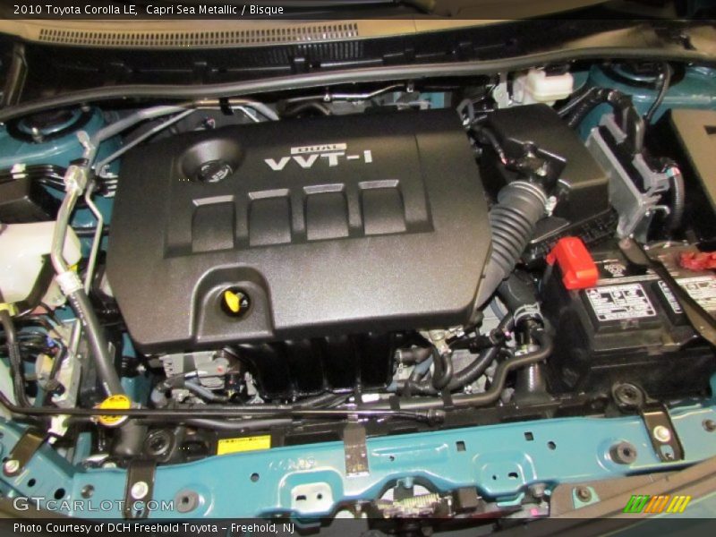  2010 Corolla LE Engine - 1.8 Liter DOHC 16-Valve Dual VVT-i 4 Cylinder
