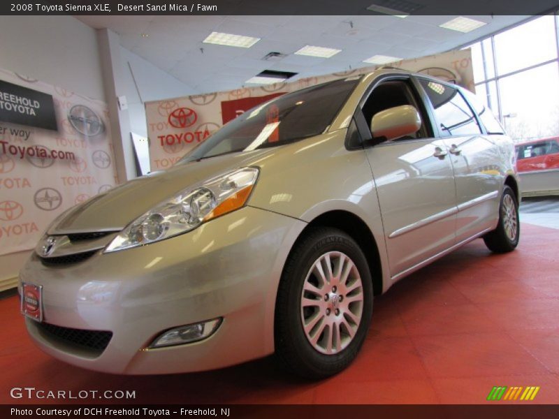 Desert Sand Mica / Fawn 2008 Toyota Sienna XLE