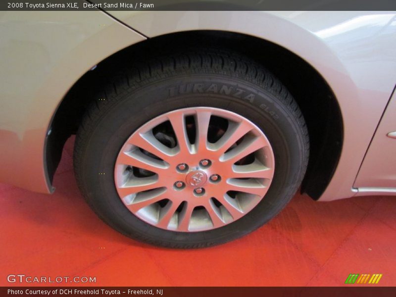 Desert Sand Mica / Fawn 2008 Toyota Sienna XLE