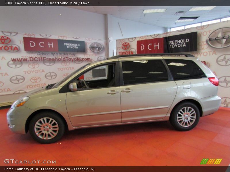 Desert Sand Mica / Fawn 2008 Toyota Sienna XLE